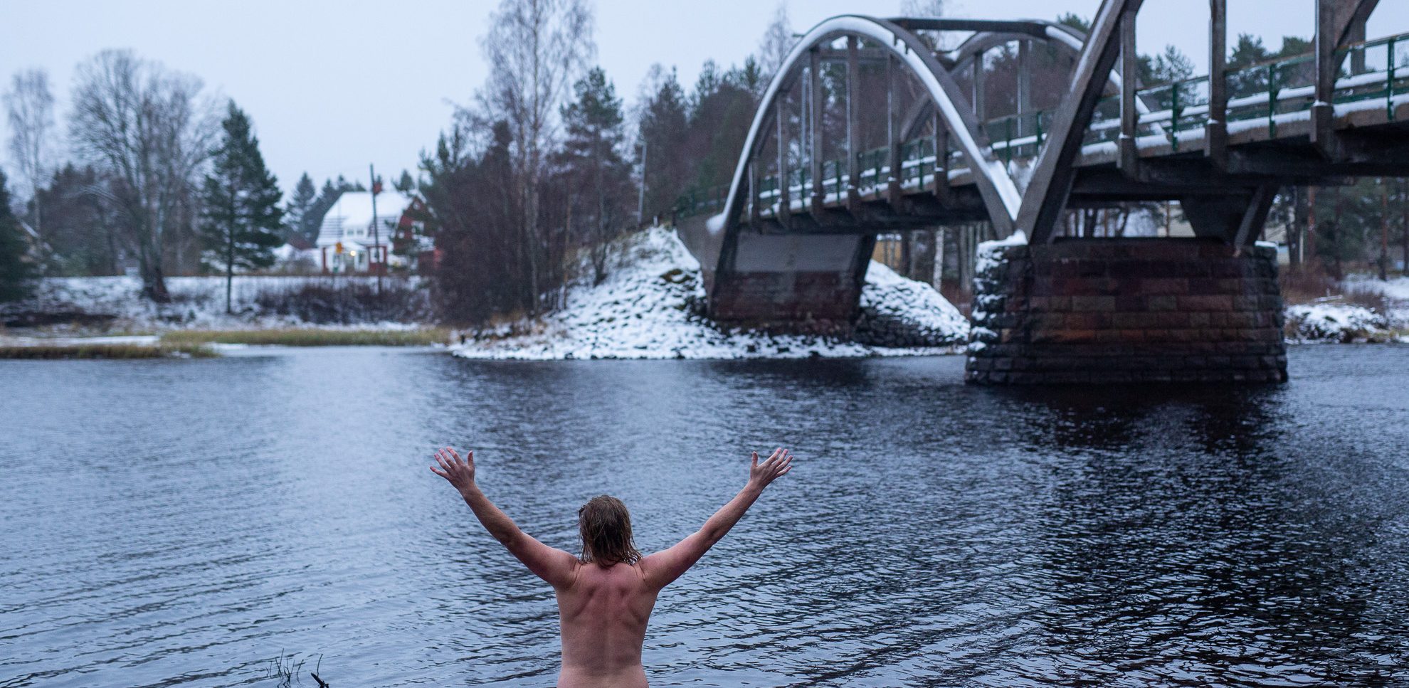Det ÄR skönt att vinterbada...