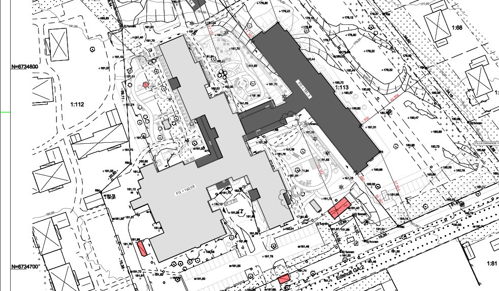 Planritning från ovan.
