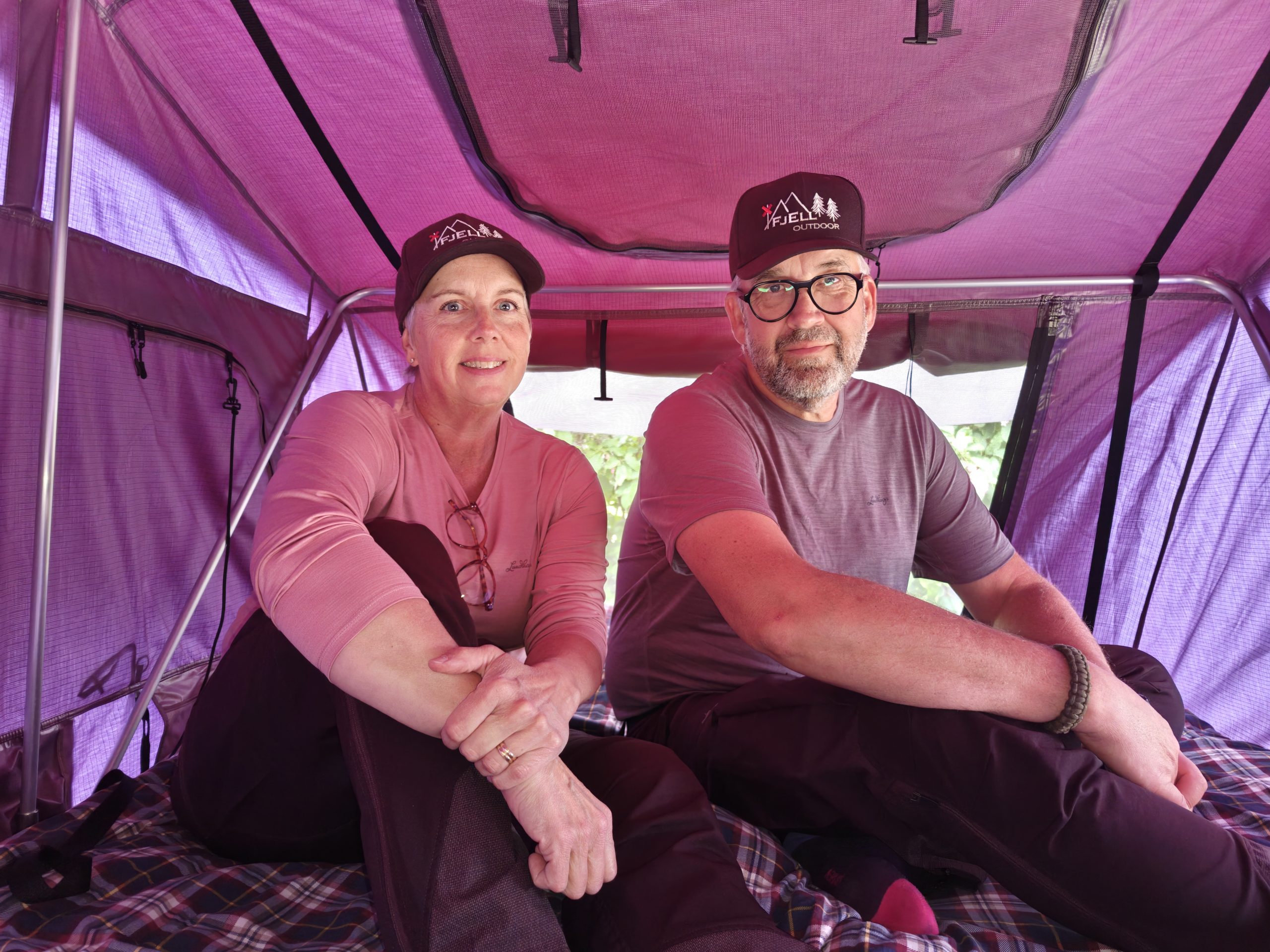 Deras taktält är nya trenden inom camping: "Så häftigt" - Siljan News